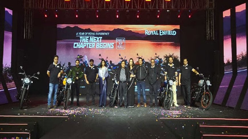 দেশে নয় রঙের রয়্যাল এনফিল্ড মোটরসাইকেল আনল ইফাদ