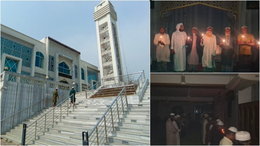 Model Mosque in Darkness: Unpaid Bills Leave Worshippers in the Dark During Ramadan
