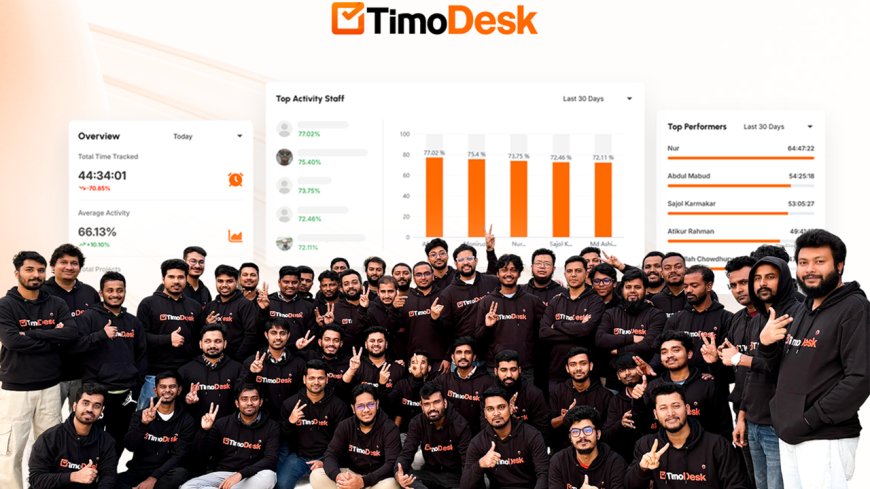 TimoDesk Targets Team Tracking with Automated Productivity Tools