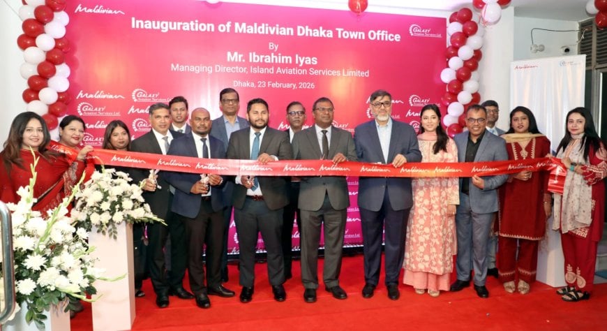 Maldivian Airlines Marks Milestone with Dhaka City Office and Flight Relaunch