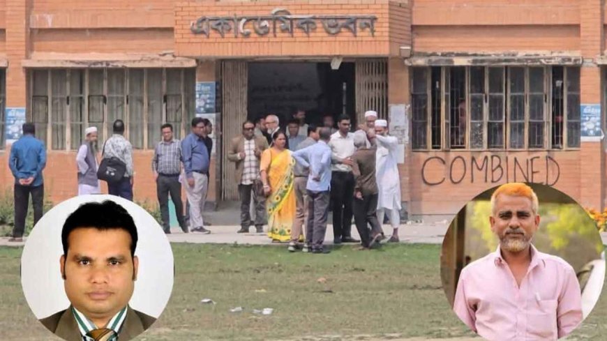 A scuffle broke out between two lecturers at PSTU