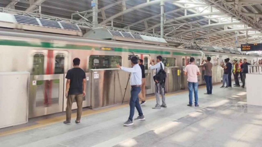 DMTCL Bans Unauthorized Photography and Filming at Metro Rail Stations