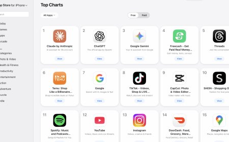 Controversy Catapults Claude to the Top of Apple’s App Store