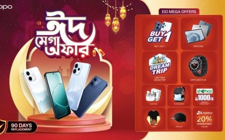 অপো এ৬এস প্রো’-তে মেগা অফার ঘোষণা 