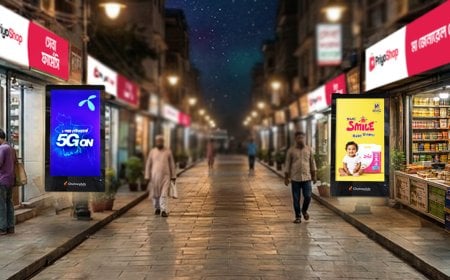 গ্রামীণফোন–চাটনিঅ্যাডস চুক্তি, মুদি দোকানের ডিজিটাল স্ক্রিনে বিজ্ঞাপন