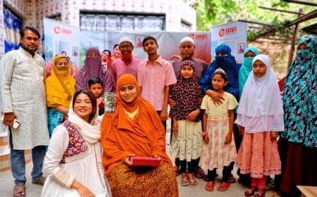 নগদের ‘হার না মানা হার’ এ প্রথম বিজয়ী ফরিদপুরের বন্যা খাতুন