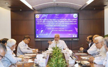 ৩ সেতুতে ইলেকট্রনিক টোল কালেকশন কার্যক্রম জোরদারকরণের সভা অনুষ্ঠিত