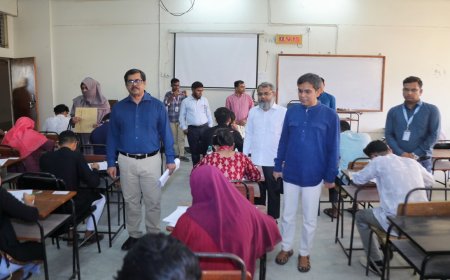 যবিপ্রবিতে গুচ্ছ পদ্ধতির ‘সি’  ইউনিটের ভর্তি পরীক্ষা অনুষ্ঠিত