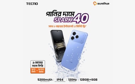 পানির দামে কিস্তিতে টেকনো স্পার্ক ২০