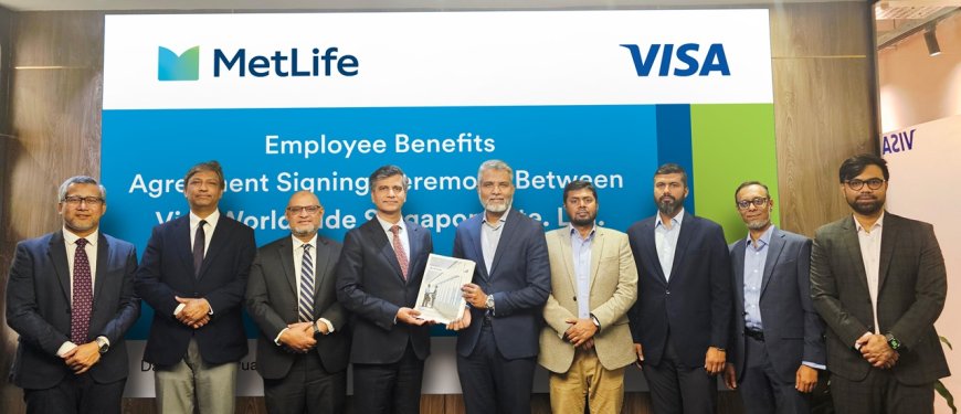 মেটলাইফের বীমা সুবিধা পাবেন ভিসার কর্মীরা