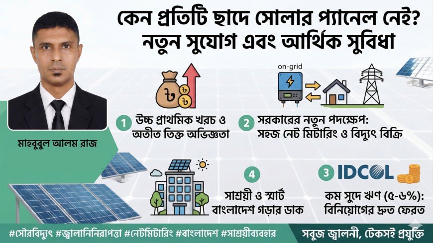 Rooftop Solar and Floating Power: Pathways to Bangladesh’s Energy Independence