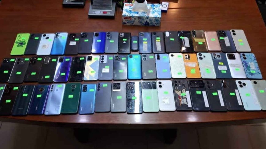 Gazipur Police Recover and Return 58 Lost Mobile Phones to Owners