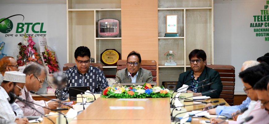 Minister Visits GPO and BTCL Headquarters, Stresses Public-Oriented Services