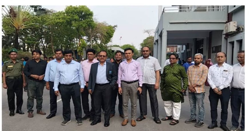 Dhaka WASA MD Inspects SCADA System for Real-Time Water Supply Monitoring