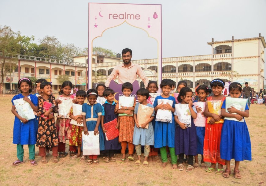 realme Spreads Eid Joy with Clothing Drive for Underprivileged Children