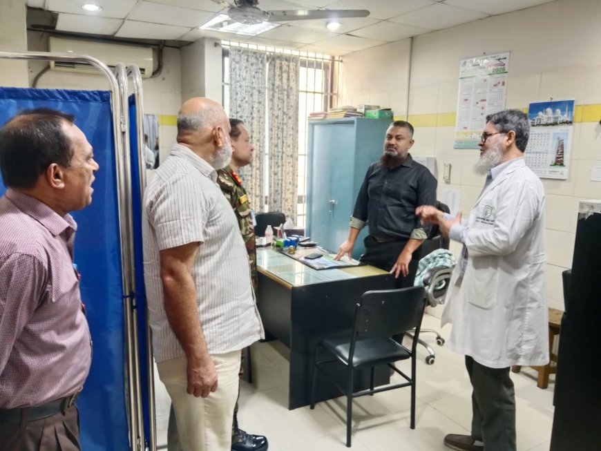 685 Patients Treated at Bangladesh Medical University OPD