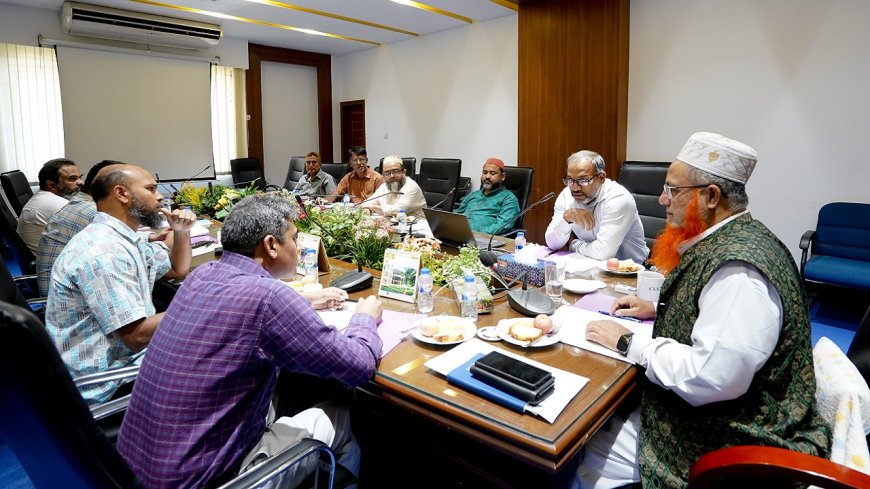 চুয়েটে কোয়ালিটি এস্যুরেন্স কমিটির ১২তম সভা অনুষ্ঠিত