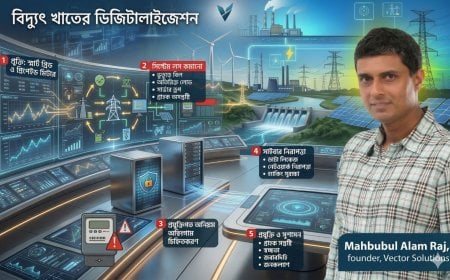 বিদ্যুৎ খাতের ডিজিটালাইজেশন: নিছক প্রযুক্তি নাকি কাঠামোগত স্বচ্ছতা?