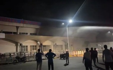 সিলেট আন্তর্জাতিক বিমানবন্দরের সার্ভার রুমের আগুন নিয়ন্ত্রণে