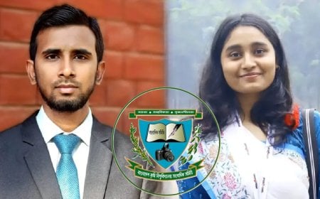 বাকৃবি সাংবাদিক সমিতির সভাপতি তানভীর, সম্পাদক ইসরাত