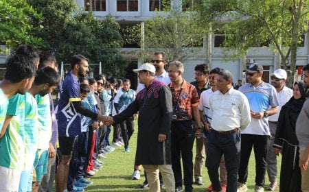 যবিপ্রবিতে আন্তঃহল হ্যান্ডবল প্রতিযোগিতা শুরু