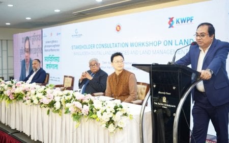 ডিজিটাল ভূমি অধিগ্রহণ কাঠামো ও দুর্যোগ মোকাবিলায় সরকারের কঠোর অবস্থান