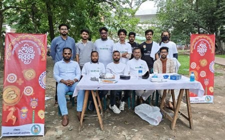 নববর্ষ উপলক্ষ্যে এসবিপির হাম সচেতনতা ও স্বাস্থ্যসেবা ক্যাম্পেইন অনুষ্ঠিত