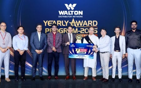 ওয়ালটন ডিস্ট্রিবিউটর নেটওয়ার্কের ইয়ারলি অ্যাওয়ার্ড