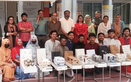 চুয়েটে স্থাপত্য বিভাগের প্রজেক্ট প্রদর্শনী