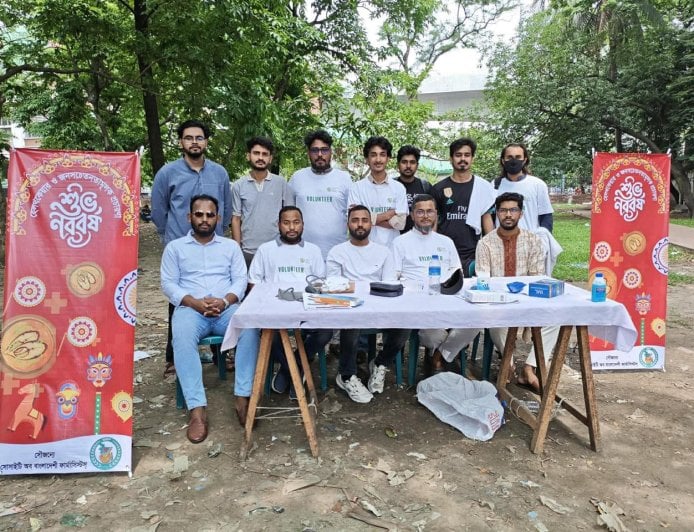 নববর্ষ উপলক্ষ্যে এসবিপির হাম সচেতনতা ও স্বাস্থ্যসেবা ক্যাম্পেইন অনুষ্ঠিত