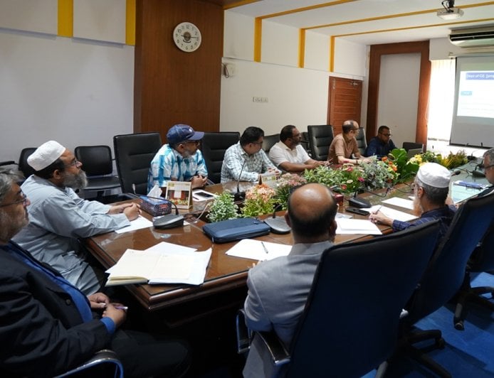 চুয়েটের সাথে  বায়েট প্রতিনিধি দলের সভা অনুষ্ঠিত