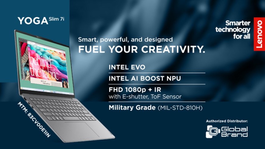 এআই শক্তিতে প্রিমিয়াম আল্ট্রাবুক, বাজারে লেনোভো ইয়োগা স্লিম ৭-আই