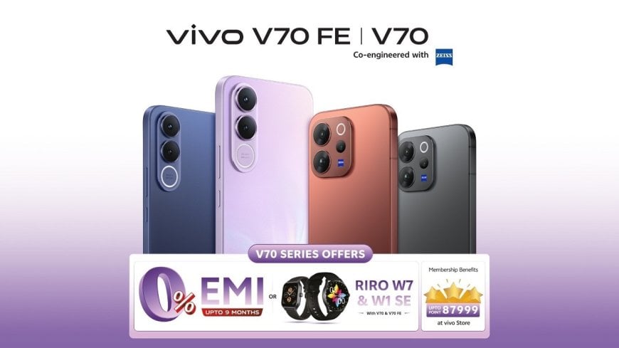 Vivo Ventures into Vision: V70 Series Launched in Bangladesh with Pro Photography Features