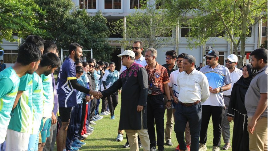 Inter-Hall Handball Kickoff at JUST: Campus Sports Championship 2026 Begins