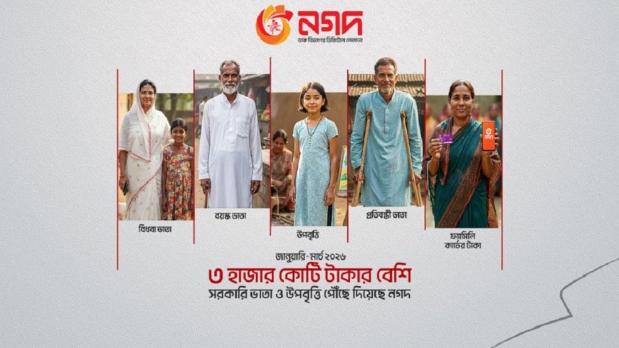 প্রথম প্রান্তিকে নগদে বিতরণ তিন হাজার কোটি টাকার বেশি