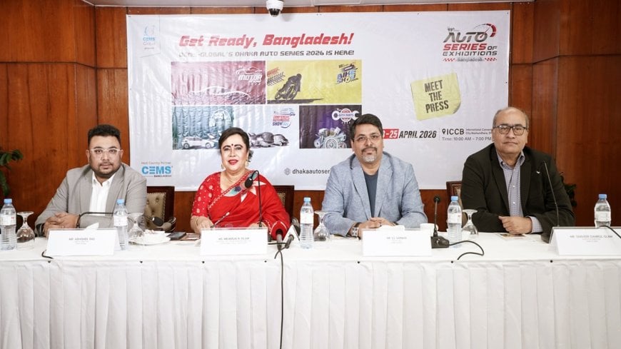 রাজধানীতে ২৩ এপ্রিল শুরু হচ্ছে ১৯তম ঢাকা অটো সিরিজ: গুরুত্ব পাচ্ছে ইভি প্রযুক্তি