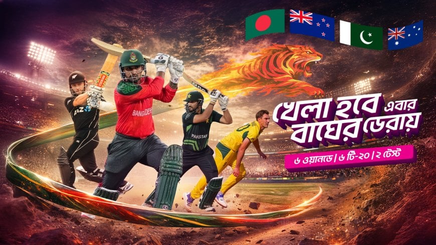 টফিতে সরাসরি দেখা যাবে বাংলাদেশের ১৪ আন্তর্জাতিক ম্যাচ