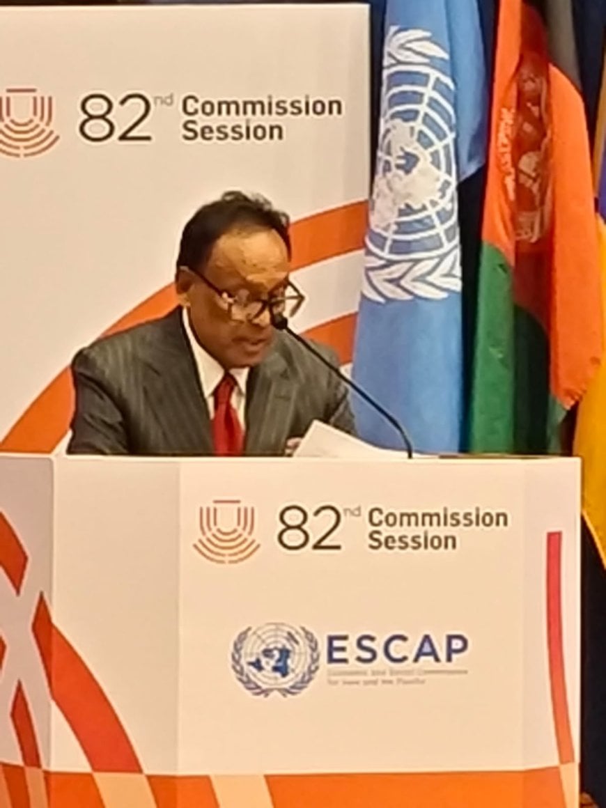 ইএসসিএপি-তে ৮২তম অধিবেশনে বাংলাদেশ