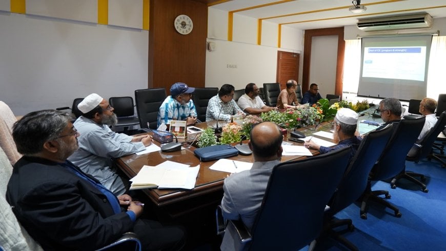 চুয়েটের সাথে  বায়েট প্রতিনিধি দলের সভা অনুষ্ঠিত