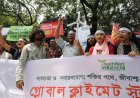 জলবায়ু ধর্মঘটে তরুণদের দাবি, নবায়নযোগ্য জ্বালানিতে দ্রুত রোডম্যাপ ঘোষণা করতে হবে
