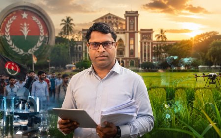 স্মার্ট কৃষি গবেষণায় ছাত্রদল নেতা আলমগীরের সাফল্য, পিএইচডিতে ৩.৮৭ জিপিএ