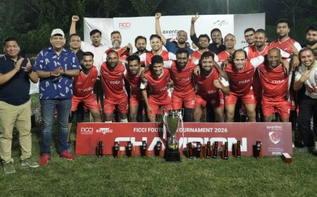 রবি আজিয়াটার শিরোপা জয়ে শেষ হলো এফআইসিসিআই ফুটবল টুর্নামেন্ট