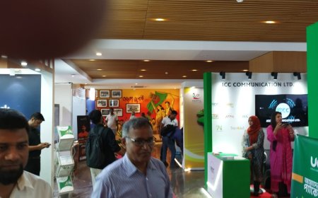 বিটিআরসি-তে বসেছে টেলিকম মেলা