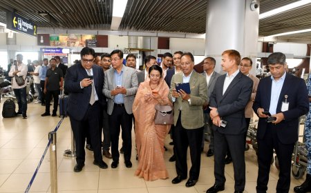 হযরত শাহজালাল আন্তর্জাতিক বিমানবন্দরে ফ্রি ওয়াইফাই সেবা উদ্ধোধন করলেন টেলিযোগাযোগ মন্ত্রী