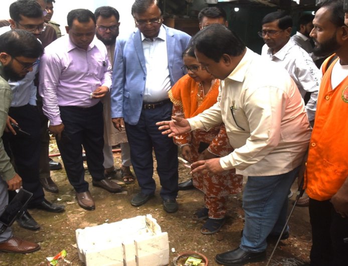 বৈজ্ঞানিক পদ্ধতিতে প্রথমবারের মতো নিজস্ব এডিস লার্ভা জরিপ শুরু ডিএসসিসির