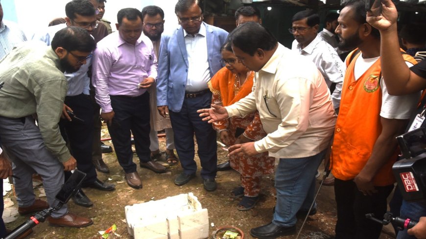 বৈজ্ঞানিক পদ্ধতিতে প্রথমবারের মতো নিজস্ব এডিস লার্ভা জরিপ শুরু ডিএসসিসির