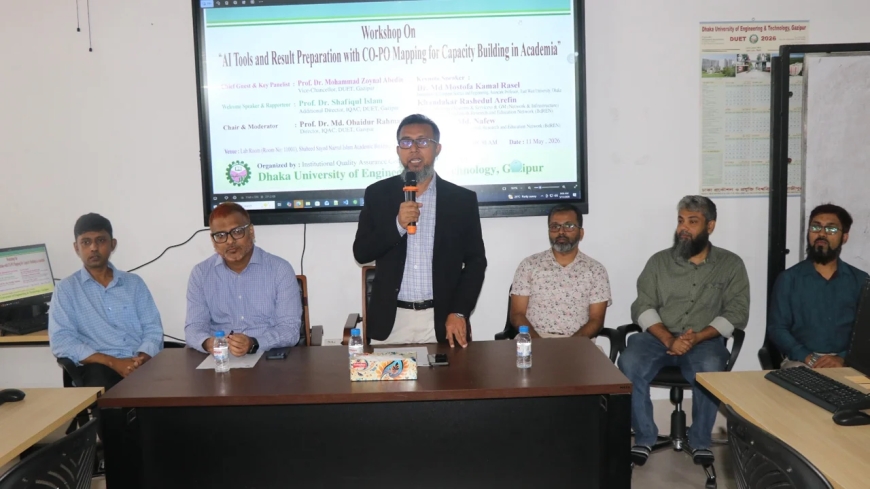 ইঞ্জিনিয়ারিং প্রোগ্রামে এআই টুলসের ব্যবহার অনস্বীকার্য: ডুয়েট উপাচার্য