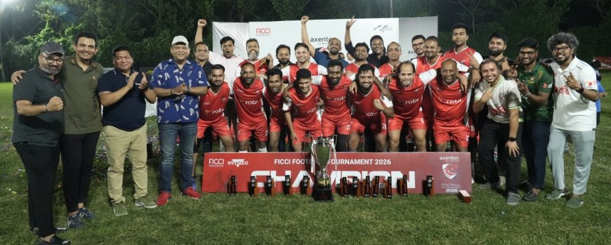 রবি আজিয়াটার শিরোপা জয়ে শেষ হলো এফআইসিসিআই ফুটবল টুর্নামেন্ট