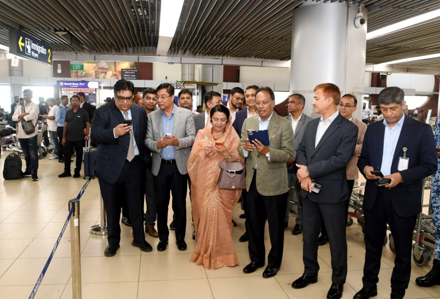 হযরত শাহজালাল আন্তর্জাতিক বিমানবন্দরে ফ্রি ওয়াইফাই সেবা উদ্ধোধন করলেন টেলিযোগাযোগ মন্ত্রী