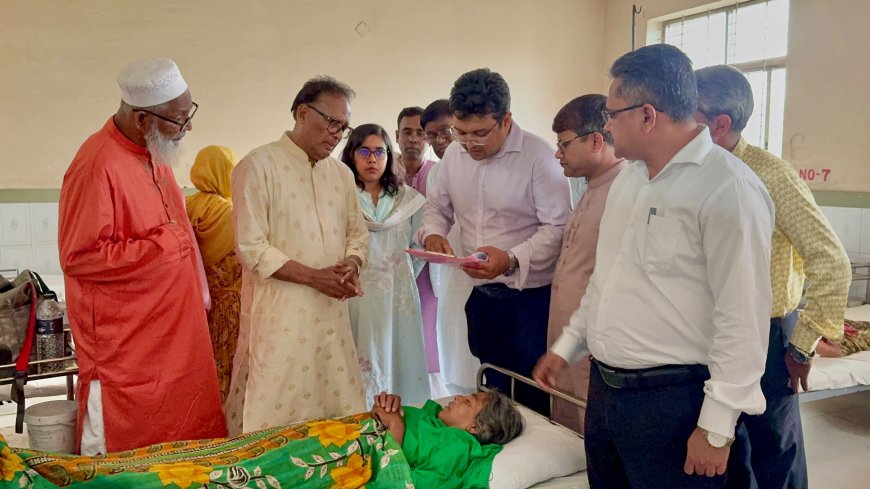 মধুপুর উপজেলা স্বাস্থ্য কমপ্লেক্সে সোলার প্যানেল স্থাপনের প্রতিশ্রুতি টেলিকম মন্ত্রীর